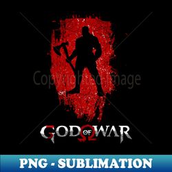 Kratos Unleashed God Of War S Epic Quest - Creative Sublimation PNG Download - Add a Festive Touch to Every Day