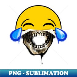 LAUGHING MY SKULL OFF - Special Edition Sublimation PNG File - Add a Festive Touch to Every Day