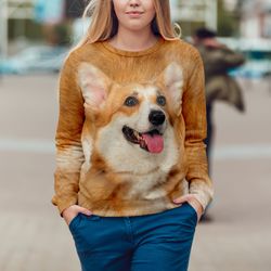 Welsh Corgi Sweater, Unisex Sweater, Sweater For Dog Lover