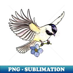 Chickadee - PNG Transparent Sublimation Design - Defying the Norms