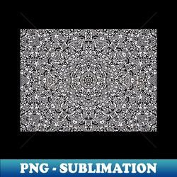 Thai pattern shapes black and white Vector abstract modern minimalist - Decorative Sublimation PNG File - Create with Confidence