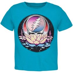 Grateful Dead &8211 Lotus SYF Turquoise Toddler T-Shirt