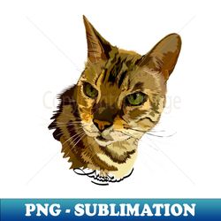 Beautiful Bengal - High-Quality PNG Sublimation Download - Capture Imagination with Every Detail
