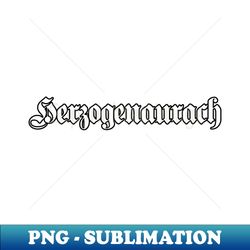 Herzogenaurach written with gothic font - PNG Transparent Sublimation Design - Transform Your Sublimation Creations