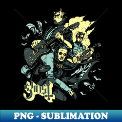 Nameless Ghoul Papa Ghost - Instant PNG Sublimation Download - Instantly Transform Your Sublimation Projects