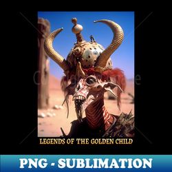 legends of the golden child - instant png sublimation download - transform your sublimation creations