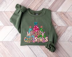 Christmas Sweatshirt, Women's Christmas Sweatshirt, Christmas Sweatshirts for Women, Christmas Gift Women, Merry Christm