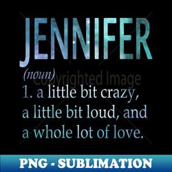 Jennifer - Premium PNG Sublimation File - Perfect for Personalization