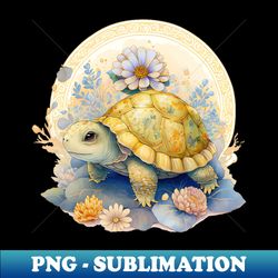 baby turtle - instant png sublimation download - perfect for personalization