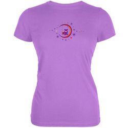 Grateful Dead &8211 Moon Swing Purple Juniors T-Shirt