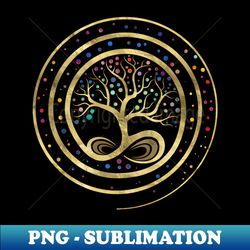 Tree of Life - Infinity Spiral - Stylish Sublimation Digital Download - Unleash Your Creativity