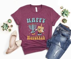 Jewish Shirt, Happy Hanukkah Shirt, Hanukkah Celebration Shirt, Hanukkah Shirt, Hanukkah Gift Shirt, Cute Chanukah Shirt