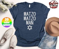Matzo Matzo Man T-Shirt, Funny Hanukkah Shirt, Jewish Pride Tee, Happy Hanukkah T-Shirt, Jewish Gifts For Men, Funny Cha