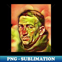 William of Ockham Snow Portrait  William of Ockham Artwork 11 - Exclusive PNG Sublimation Download - Unleash Your Creativity