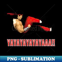 Liu Kang Bicycle - Artistic Sublimation Digital File - Spice Up Your Sublimation Projects