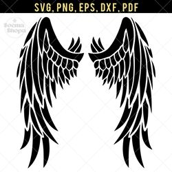 Angel Wings Graphics SVG, Shirt PNG Clipart, Compatible with Cricut and Cutting Machine