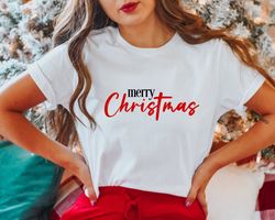 Merry Christ Mas Christian Christmas Tee  Jesus Christmas Shirt  Men Women Unisex Size  Christmas sweaters  Holiday Tshi