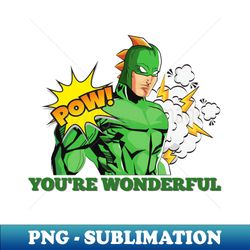 POW - PNG Transparent Sublimation Design - Capture Imagination with Every Detail