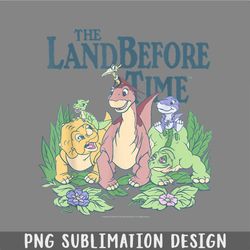 Land Before Time Pastel Dinosaur Friends PNG, Christmas PNG