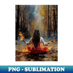 Fire Element - PNG Transparent Digital Download File for Sublimation - Transform Your Sublimation Creations