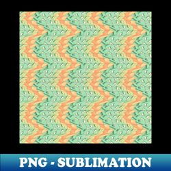 Emerald and salmon pattern - Digital Sublimation Download File - Defying the Norms