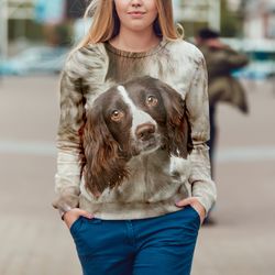 English Springer Spaniel Sweater, Unisex Sweater, Sweater For Dog Lover