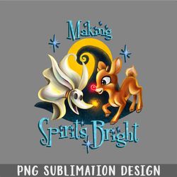 Making Spirits Bright PNG, Christmas PNG
