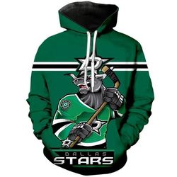 Dallas Stars Hoodie 3D Style219 All Over Printed