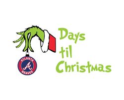 Atlanta Braves Christmas Svg, Christmas Svg, Baseball Sports Svg, MLB Team Svg, MLB, MLB Design 17