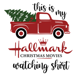 This My Hallmark Movies Svg, Hallmark Movies Christmas Svg, Hallmark Svg, Movies Christmas Svg Cut File For Cricut