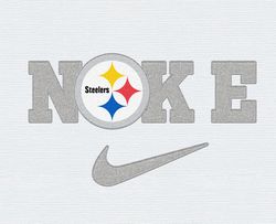 Nike Pittsburgh Steelers Embroidery Effect, Nike Svg, Football Team Svg, Nfl Logo, NfL,Nfl Design 34