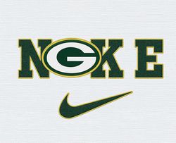 Nike Green Bay Packers Embroidery Effect, Nike Svg, Football Team Svg, Nfl Logo, NfL,Nfl Design 49