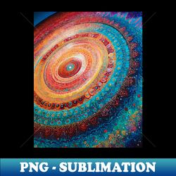 Universal Vibration Aligning with the Essence of the Universes Mandala - PNG Sublimation Digital Download - Bold & Eye-catching