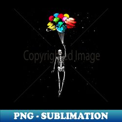 Floating Away - High-Resolution PNG Sublimation File - Instantly Transform Your Sublimation Projects
