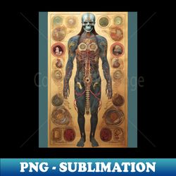 Esoteric Diagram - Stylish Sublimation Digital Download - Perfect for Sublimation Mastery