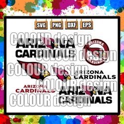 Arizona Cardinalls Football SVG PNG Bundle, svg Sports files, Svg For Cricut, Clipart, Football Cut File, Layered SVG Fo