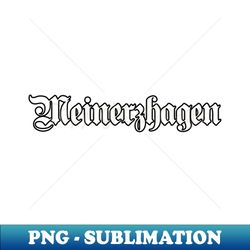 Meinerzhagen written with gothic font - Signature Sublimation PNG File - Vibrant and Eye-Catching Typography