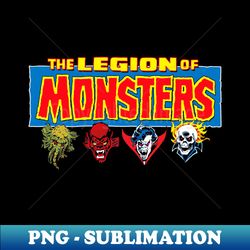 LEGION OF MONSTERS - PNG Sublimation Digital Download - Perfect for Creative Projects