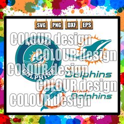 Miami Dolphinns Football SVG PNG Bundle, svg Sports files, Svg For Cricut, Clipart, Football Cut File, Layered SVG For C