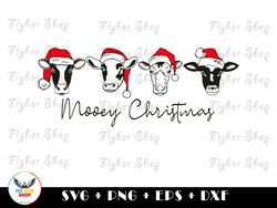 Mooey Christmas SVG PNG - Digital Art work designd by FlyHorShop 1