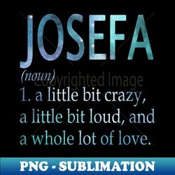 Josefa - PNG Transparent Sublimation Design - Instantly Transform Your Sublimation Projects