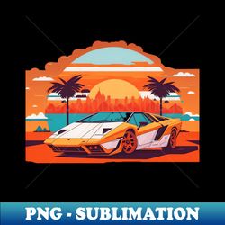 sunrise backdrop for car - unique sublimation png download - instantly transform your sublimation projects