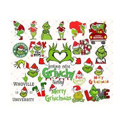 Files The Grinch , UNIQUE DESIGN, Grinch Christmas PngSvg, Grinch Clipart Files, Files for Cricut & Silhouette Digital F