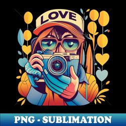 love photography camera lovers - high-quality png sublimation download - create with confidence