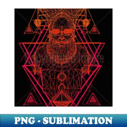 DMT God Head - Instant PNG Sublimation Download - Enhance Your Apparel with Stunning Detail