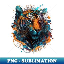 Tiger Face - Signature Sublimation PNG File - Unlock Vibrant Sublimation Designs