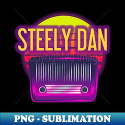 steely dan retro - PNG Transparent Digital Download File for Sublimation - Unleash Your Creativity
