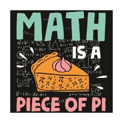 Math Is A Piece Of Pi Svg, Trending Svg, A Piece Of Pi Svg, Cake Pi Svg, Pi Svg, Math Pi Svg, Cake Svg, Love Pi Svg, Cak
