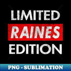 Raines - PNG Transparent Sublimation Design - Stunning Sublimation Graphics