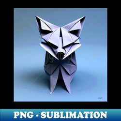 ORIGAMI FOX 001 - Digital Sublimation Download File - Stunning Sublimation Graphics